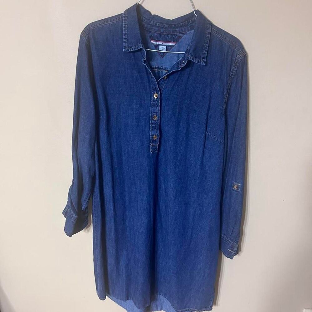 Tommy-hilfiger Women's Blue Jean Dress